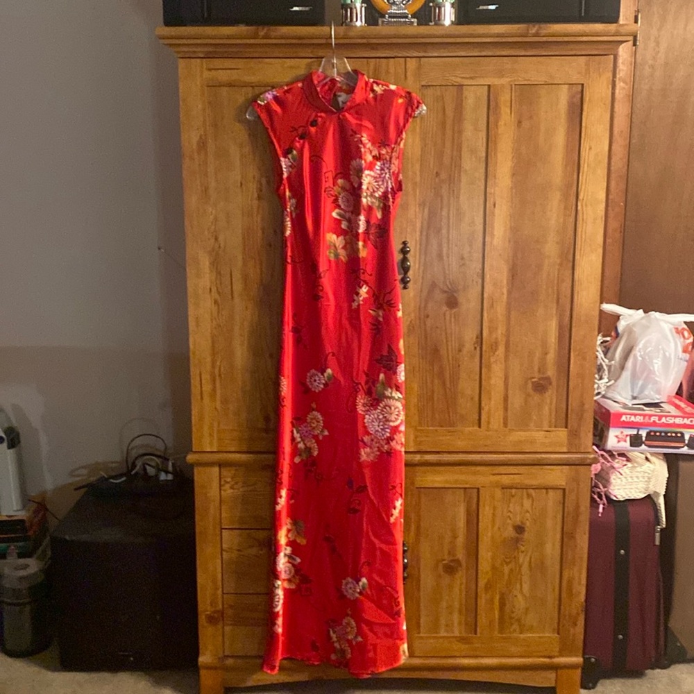 Maxi Geisha Dress
